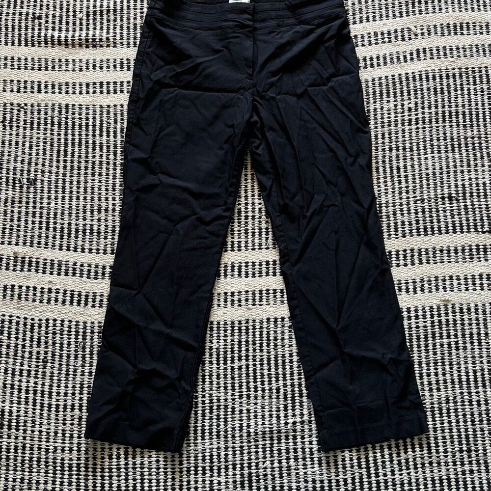 Charter Club Size 14 Classic Fit Black Pants Casual Pants - Picture 1 of 6